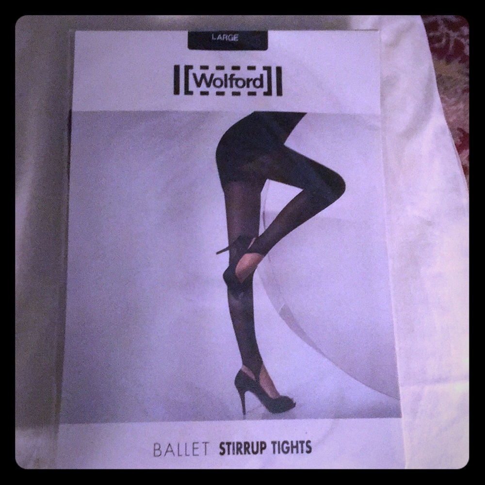 Wolford ballet stirrup tights